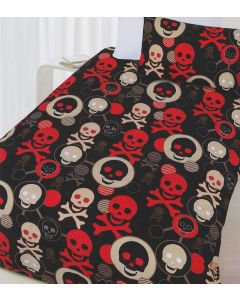 Skull Quilt Cover Set