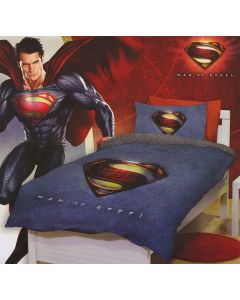 Man of Steel Quilt Cover Set