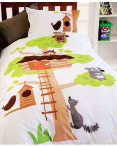 Tree House Quilt Cover Set