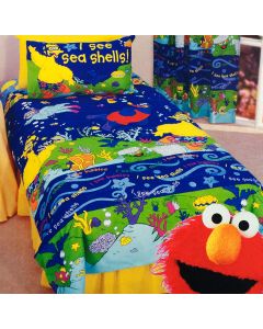Sesame Street Elmo & Friends Toddler Sheet Set 