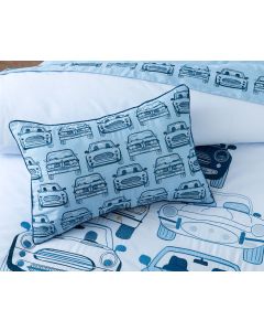 Stacked Cars Oblong Cushion