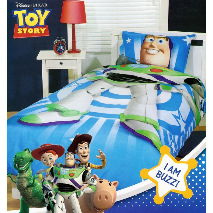 Buzz Lightyear Quilt Cover Set Toy, Buzz Lightyear Bedding Double