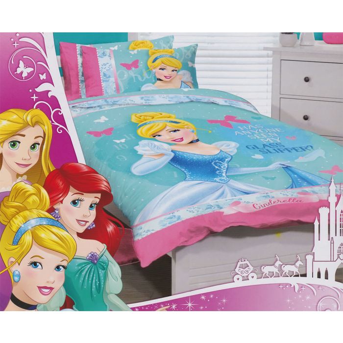 COVER ONLY disney princess ready bed cover 