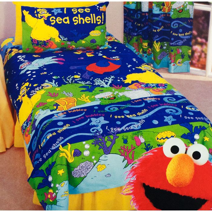 mug ik lees een boek gazon Sesame Street Quilt Cover Set - Sesame Street Bedding - Kids Bedding Dreams