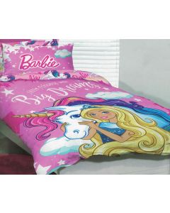 Barbie Unicorn Quilt Cover Set