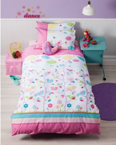 Birdie Tree Quilt Cover Set