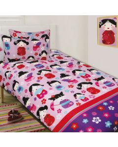 China Doll Quilt Cover Set
