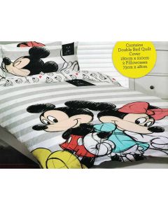 Mickey & Minnie Quilt Cover Set