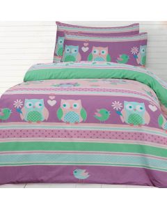 Night Owl Quilt Cover Set