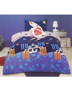 Rocket Quilt Cover Set