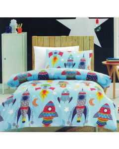 Rocket Quilt Cover Set