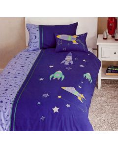 Spaceships Quilt Cover Set