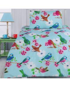 Summer Birds Quilt Cover Set