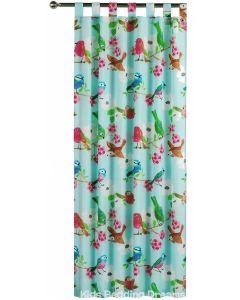 Summer Birds Tab Top Curtains