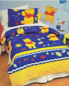 Winnie the Pooh Happy Quilt Cover Set